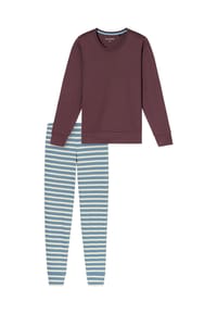 SCHIESSER - Schlafanzug Casual Essentials - 860 DEEP BLUE