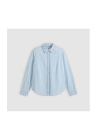 Levi's® - Hemdbluse, Knopfleiste, für Damen - 02 BLAU