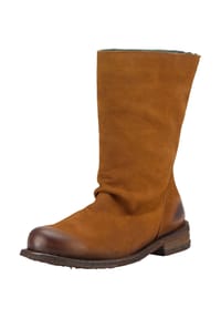 Felmini - Leder Stiefelette GREDO - Cognac
