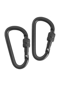 normani® - Karabiner mit Schraubverschluss 2er Set - Blau