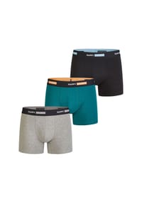 HAPPY SHORTS - Retro Boxer Jersey - blue-turquise-orange