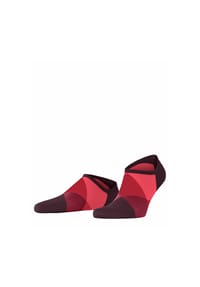 Burlington - Clyde Sneakersocken, Rauten-Muster, für Herren - 3002 BLACK