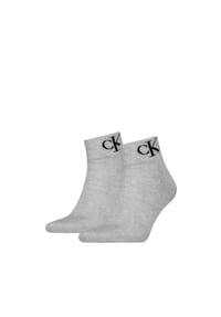 Calvin Klein - Kurzsocken, 2er-Pack, für Herren - 001 BLACK