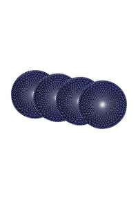Ritzenhoff & Breker Speiseteller Royal Reiko ø 26,5 cm 4er Set blau-weiß - ROYAL - blau-weiß