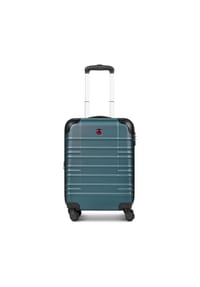 WENGER® Amplar Evo - Amplar Evo 4 Rollen Kabinentrolley S 53 cm mit Dehnfalte - black