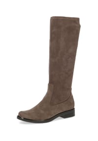 Caprice - Veloursleder Stiefel - Cafe