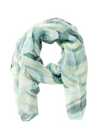 BETTY BARCLAY - Sommerschal mit Plissee - Mint/Green