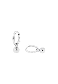 TOM TAILOR WOMEN - Damen Creolen, Edelstahl - SILBER