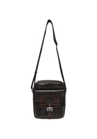 GALERIA RYDQAL FS26 - Umhängetasche, Leder, Reißverschluss - BROWN