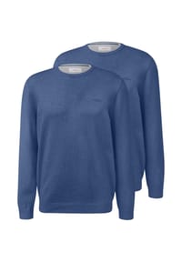 s.Oliver - Pullover 2er Pack Basic - Schwarz
