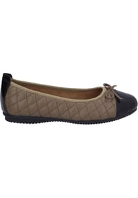 JOSEF SEIBEL - Damen Ballerina Pippa 76, taupe-kombi - taupe-kombi