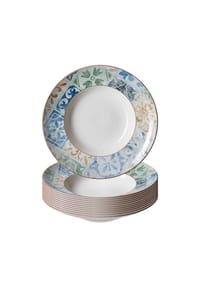 Ritzenhoff & Breker Pastateller Roma Antica ø 30,5 cm 12er Set grün - ROMA - grün
