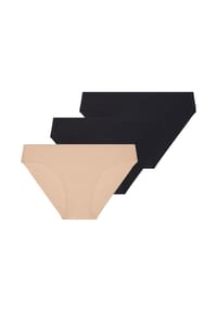 SIMONE PÉRÈLE - Slip 3er Pack Uniq - Beige