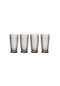 Villeroy & Boch Longdrinkgläser Boston Coloured 400 ml 4er Set - BOSTON COLOURED - blau