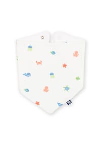 KITE - Baby Lätzchen, Bio-Baumwolle - weiß