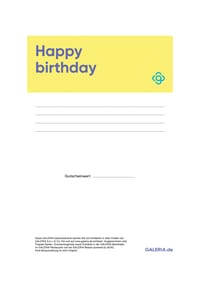 PDF-Giftcard HAPPY BIRTHDAY - undefined - 