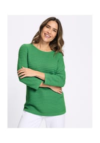SIEH AN! - 3/4-Arm-Pullover - apfel