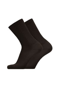 UphillSport® - Socken 'MERINO SPORT' 2er Pack in atmungsaktiver Qualität - Black