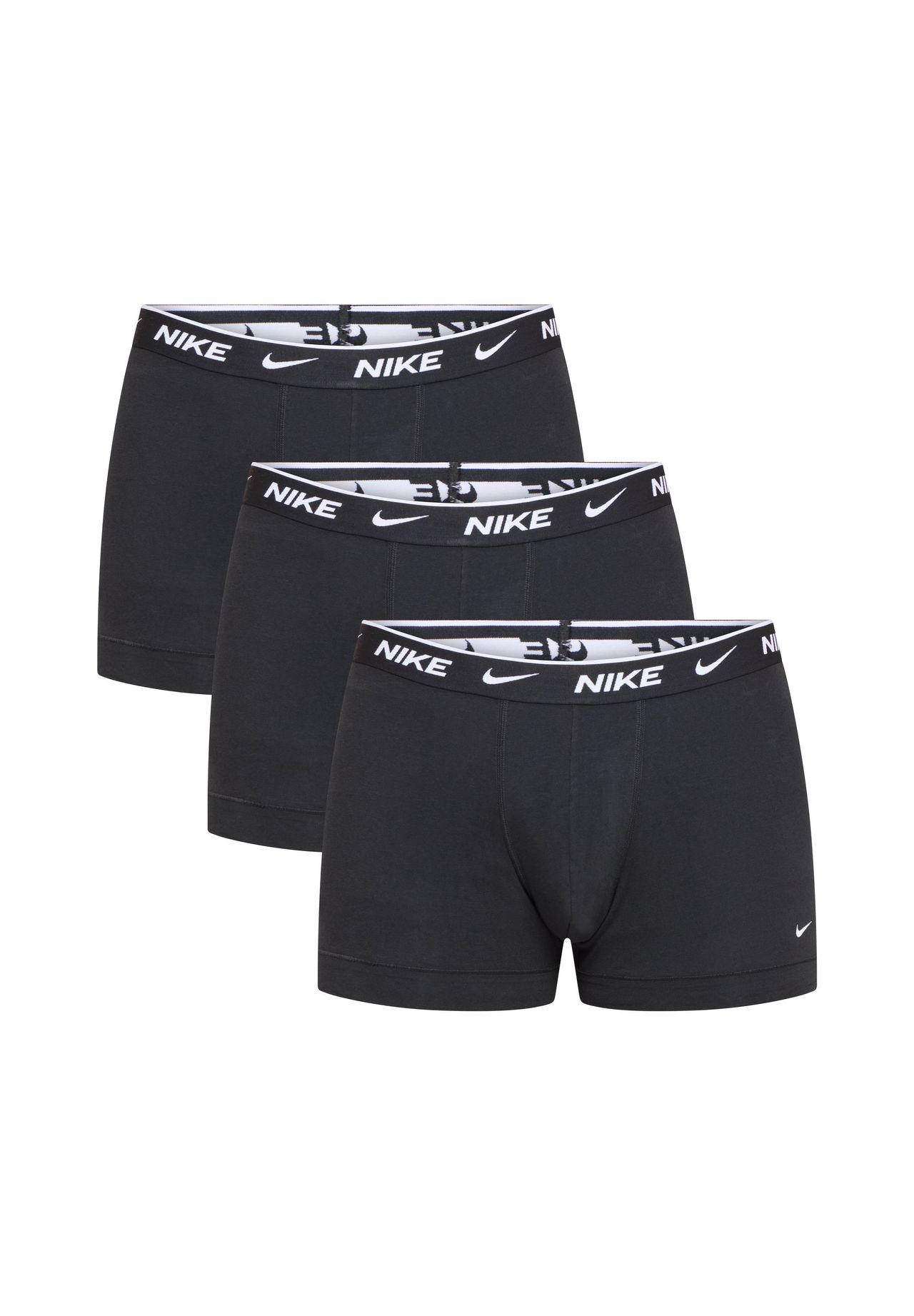 VAN GRAAF Nike Herren Schwarz Boxershorts Im 3Er-Pack Baumwolle Klein - Bild 11