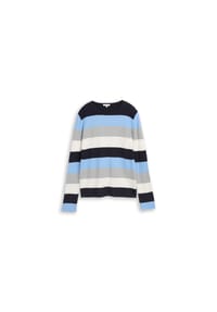 TOM TAILOR - Pullover, Rundhals, für Damen - 38578 TEAL KNIT