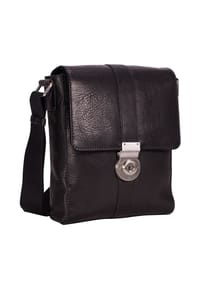LEONHARD HEYDEN Bergamo - Bergamo S Umhängetasche Leder 20 cm - schwarz