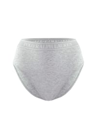 POLO RALPH LAUREN - Tanga High Waist - heather grey