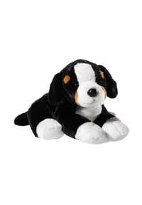 Kuschelwuschel - Plüschtier „Berner Sennenhund“, 38 cm - SCHWARZ/WEISS