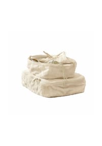 LOBERON - Kosmetiktasche 2er Set Invarel creme - creme