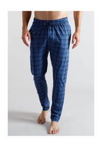 TOM TAILOR - Schlafanzug-Hosen M&M, Tunnelzug, für Herren - 624  BLAU-MITTEL-K