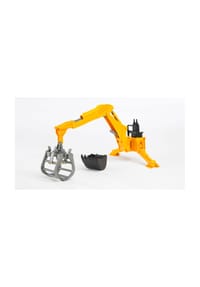 bruder® - Spielzeugauto Landwirtschaft Heckbagger mit Greifer, für Traktoren der Profi-Serie - mehrfarbig