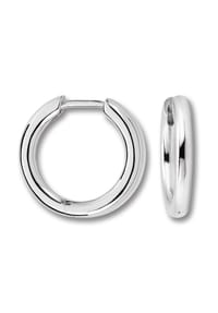 ONE ELEMENT Essential Line - Ohrringe Creolen aus 925 Silber - silber