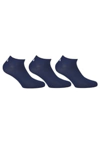 FILA - Invisible Sneakers Socken Unisex, 3 Paar - Kurzsocken, Logobund, uni, 35-46 - Classic