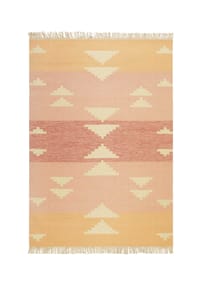 Green Looop - Kelim Teppich Soleil - Boho-Charme im Ethno-Stil - 
