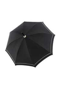 doppler MANUFAKTUR - Crystals Stockschirm 91 cm - schwarz ecru