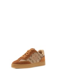 GUESS - Sneaker, Ziernähte, für Damen - COGNA