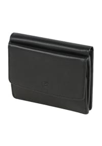 Esquire Logo - Logo Geldbörse III Leder 10 cm - schwarz