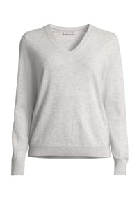 GALERIA - Cashmere Pullover "Schweden", V-Ausschnitt, für Damen - BLACK