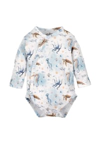 NINI® - Body Langarm Sea - blau weiß