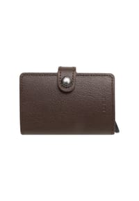 SECRID BASIC - Kartenhalter, Leder, RFID-Schutz - BROWN