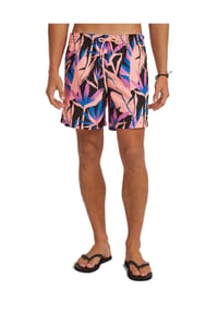 O'NEILL - O'NEILL O'Neill Herren Badeshorts Print 16" Black Tropical Big - mehrfarbig