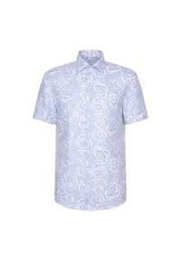 seidensticker - Leinenhemd Schwarze Rose - Light Blue (0011)