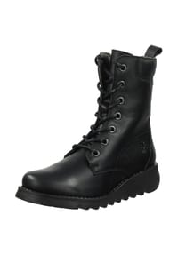 Fly London - Lederimitat Stiefelette - Schwarz