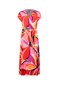 BETTY BARCLAY - Jerseykleid mit Blumenprint - Red/Pink