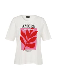 VIA APPIA -DUE- - T-Shirt Große Größen - ecru multicolor
