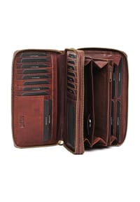 MANIKE - Hochwertige Lederhandtasche - Braun