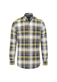 FYNCH-HATTON® - Freizeithemd, Casual Fit, Langarm, Button-Down-Kragen, für Herren - 116 CURRY