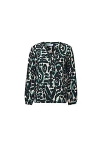 CECIL - Tunika, Split-Neck, für Damen - 36831 DARK BLUE