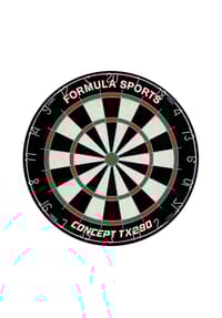 COFI - Concept TX290 Round Wire Dartboard - Schwarz OneSize
