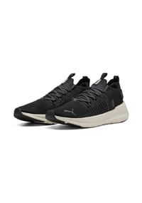 PUMA® - Laufschuhe, Zuglasche, dämpfend, für Herren - PUMA BLACK-DUSKY G