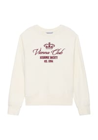 MANGUUN - Sweatshirt, Rippbündchen, für Kinder - 1 WHITE